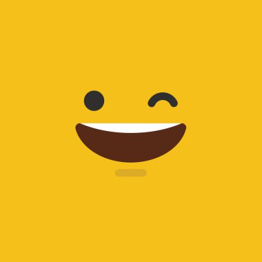 Emoji ifade karakter arka planı