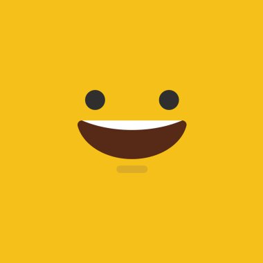 Emoji ifade karakter arka planı