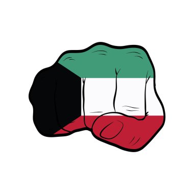 Beyaz arka planda izole edilmiş Filistin bayrağı ile eklem