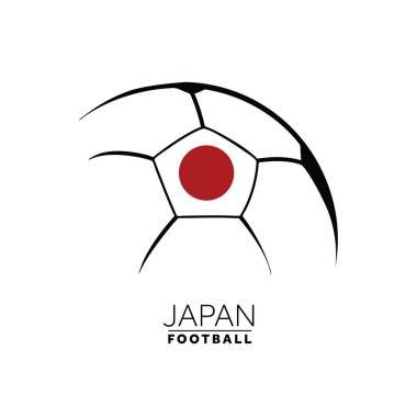 Japon futbol kulübü logosu bayraklı