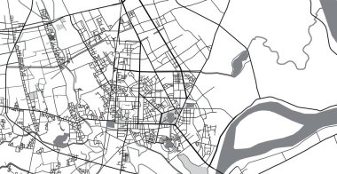 Vişne, Vietnam şehir haritası