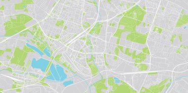 Polonya Sosnowiec şehir haritası