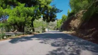 Yol sürüş Adası deniz araba sürmek gün