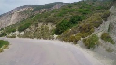 Yol sürüş Adası deniz araba sürmek gün