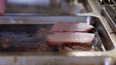 profesyonel ızgara ızgara sığır filetosu füme