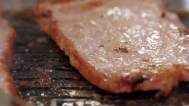 profesyonel ızgara ızgara sığır filetosu füme