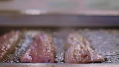 profesyonel ızgara ızgara balık