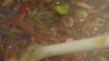 Profesyonel mutfak pişirme sebze