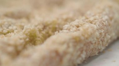 tavuk göğsü Ekmek kırıntı ve yumurta hazır Başlarken