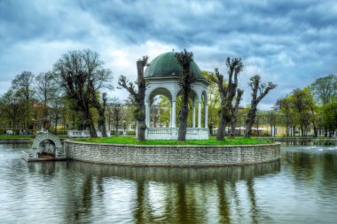 Kadriorg Gölü arka plan görünümü