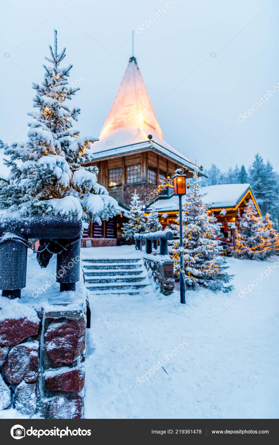 Santa Claus Village Lapland Finland Stock Photo C Aleksei Ee