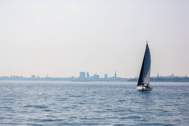 Tallinn Denizi 'ndeki Jacht