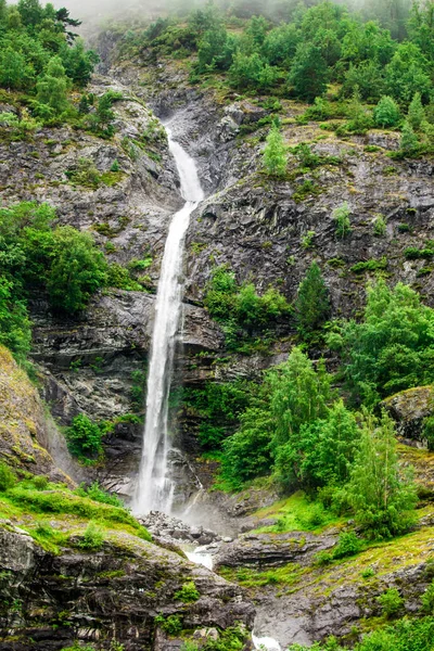 Wasserfall Den Bergen — Stockfoto