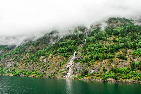 Gefrorener Wasserfall Keila Estland — Stockfoto