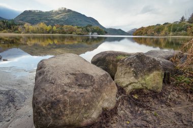 Killarney Ulusal Parkı İrlanda 'da Muckross Gölü