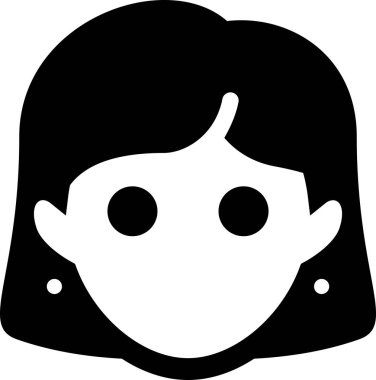 Orta yaşlı kadın simgesi