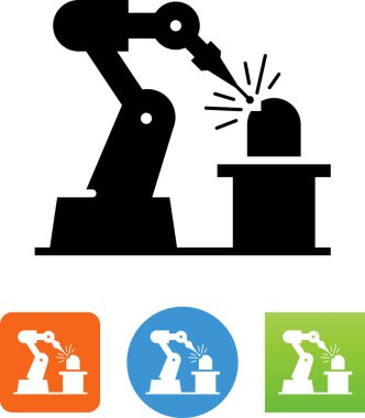 Endüstriyel lazer kesme makinesi simgesini