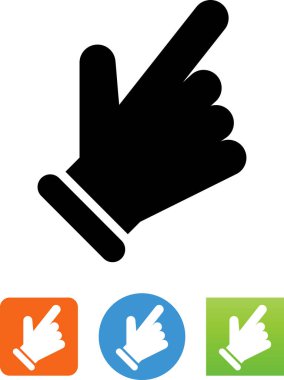 Parmak yapma seçimi simgesi