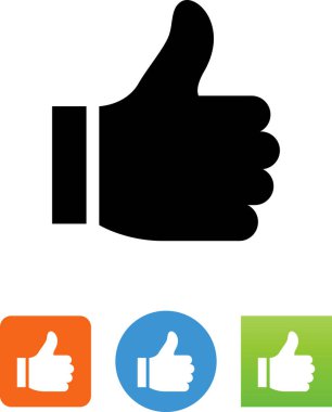 Jest başparmak gibi'nın vektör simgesi