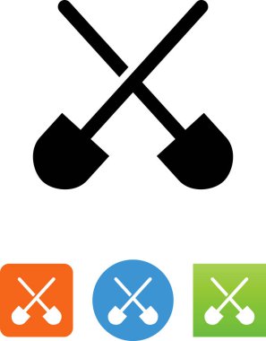 Kürekler / kazmak / emek simgesi