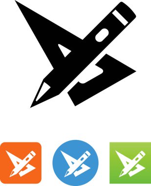 Çizim araçları vektör simgesi