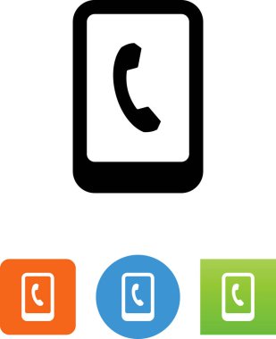 akıllı telefon vektör simgesi