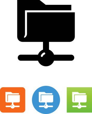 dosya dizin vektör simgesi