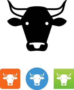 Boğa'nın baş vektör simgesi