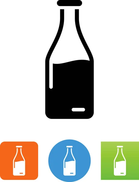 Bottle Liquid Vector Icon — Stock Vector