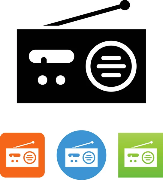 Radio Antenna Vector Icon — Stock Vector