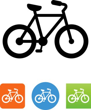 Cruiser bike vector icon
