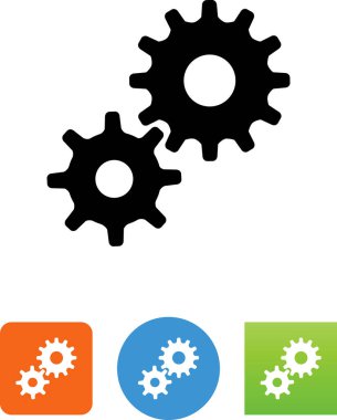 iki vites vektör simgesi