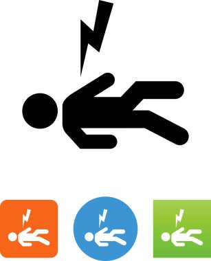 Elektrik çarpması sembolü indirmek için. Video, mobil uygulamalar, Web siteleri ve yazdırma projeleri için vektör simgeler.