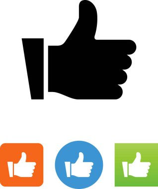 Başparmak yukarıya gibi simgesi