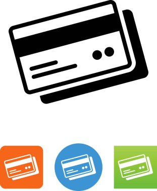 Kredi kartı arka yüzlerine yukarı simgesi