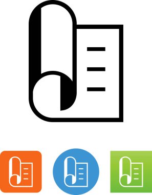 Planı çizim vektör simgesi