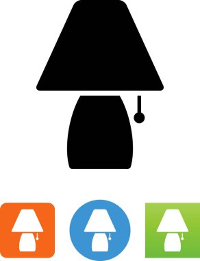Masa lambası / mobilya simgesi