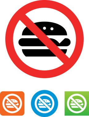 Yiyecek vektörü simgesi yok