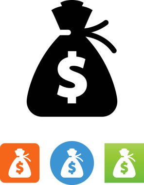 para çantası vektör simgesi