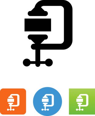 C-mengene vektör simgesi