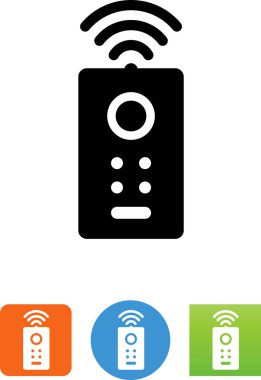 Sinyal vektör simgesi ile uzaktan kumanda