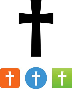 Dini vektör simgesi çapraz