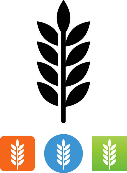 Векторная икона зерна
