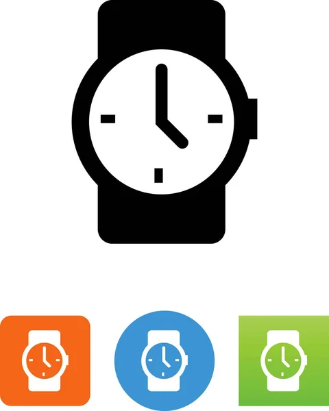 Uhr Uhrzeit Timer Symbol — Stockvektor