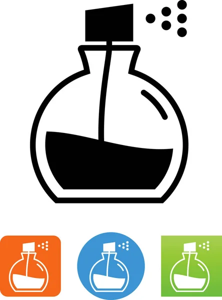 Perfume Botella Vector Icono — Vector de stock