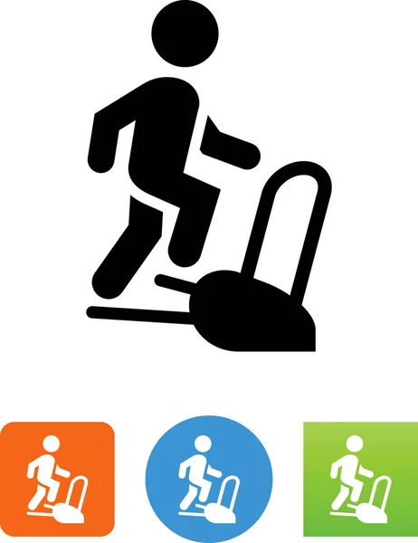 Escalera Stepper Vector Icono — Vector de stock