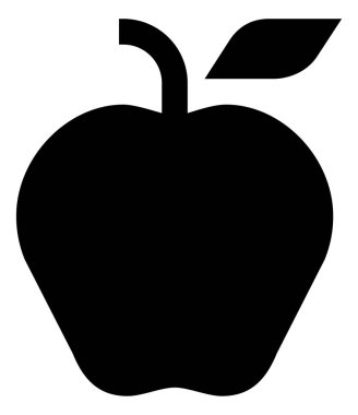 elma diyeti meyve simgesi