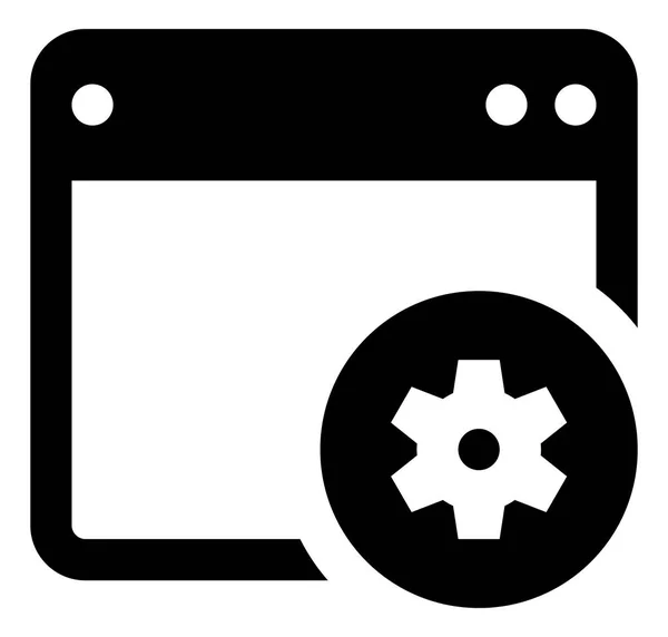 Icono Api Interfaz Programación Aplicaciones — Vector de stock