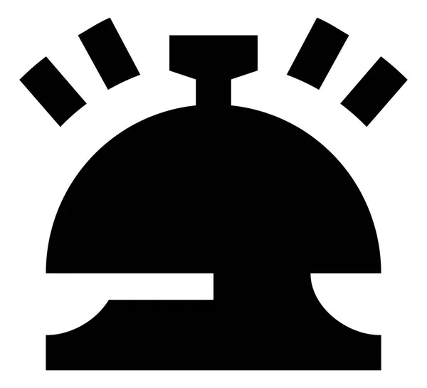 Белл Бюро Прибуття Значок — стоковий вектор