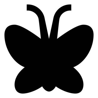 Kelebek metamorfoz vektör simgesi